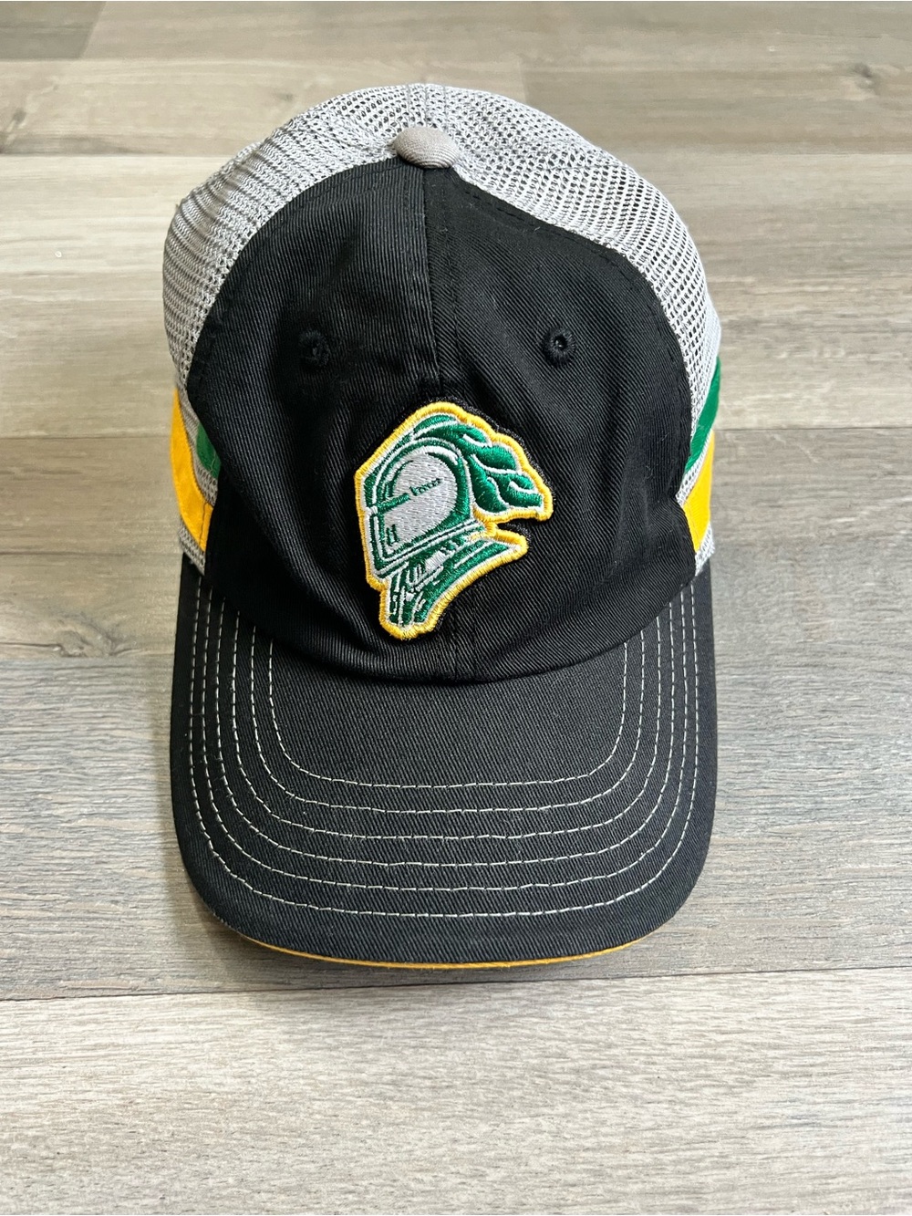 American Needle OHL London Knight Logo Trucker Hat